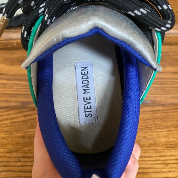 Steve Madden Colorful Cliff Platform Sneaker Women’s 6/6.5 - Picture 6 of 6